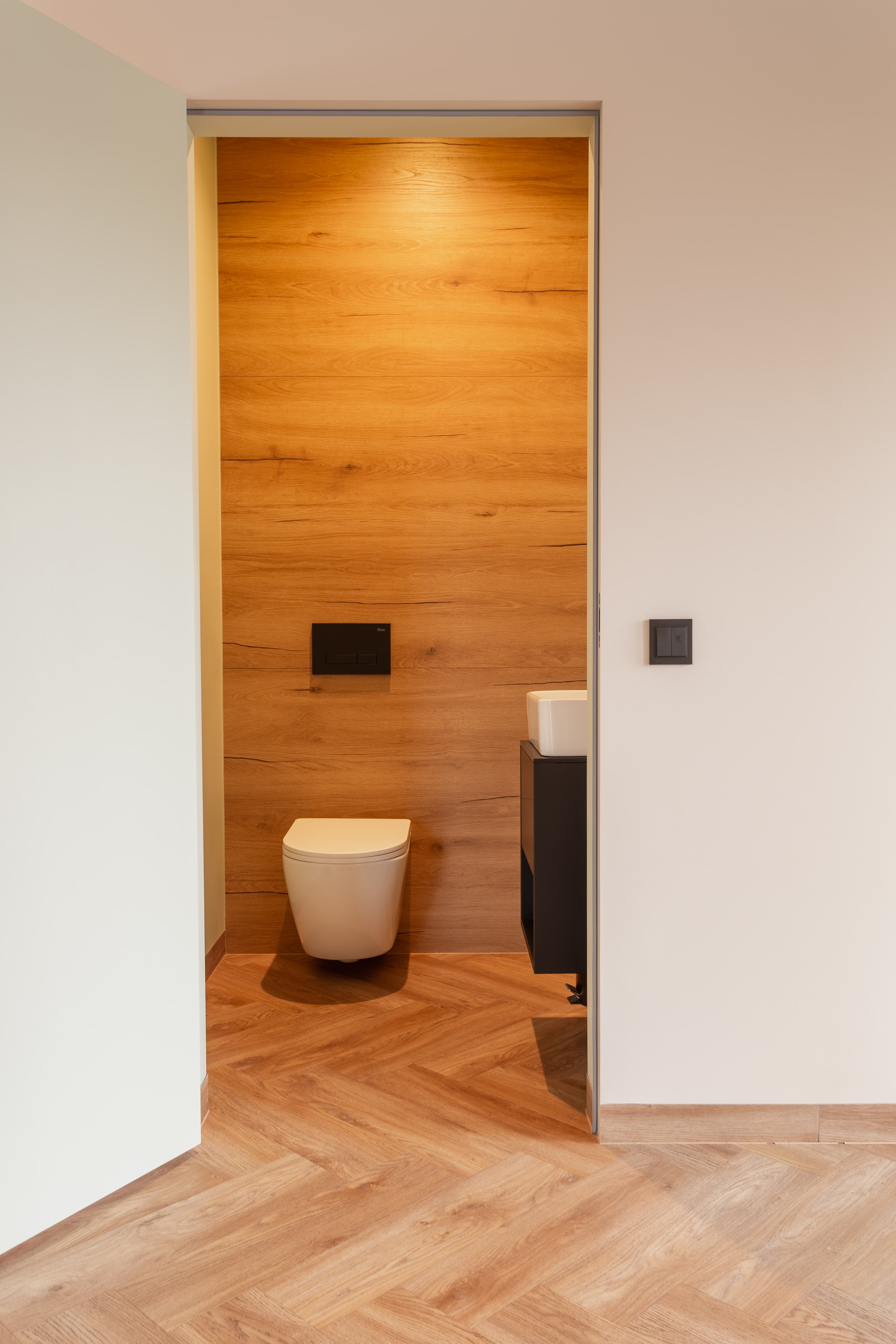Tualetas po vidaus įrengimo Vilniuje